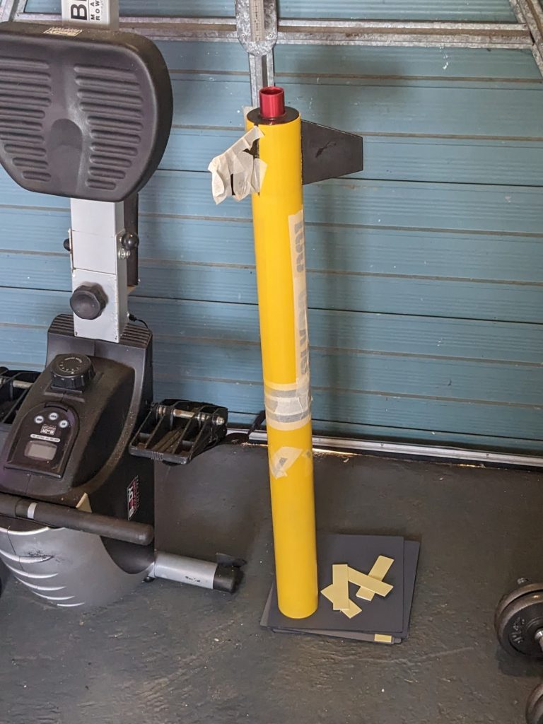 Stencil and chevrons